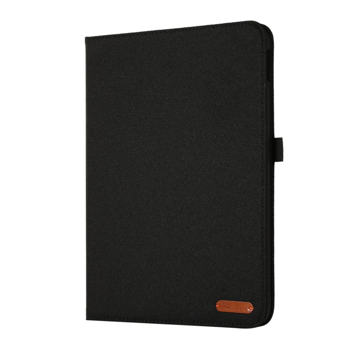 Estuche para tablet de cuero y tela con clip para tarjeta de presentación, For iPad 10th 10.9 2022