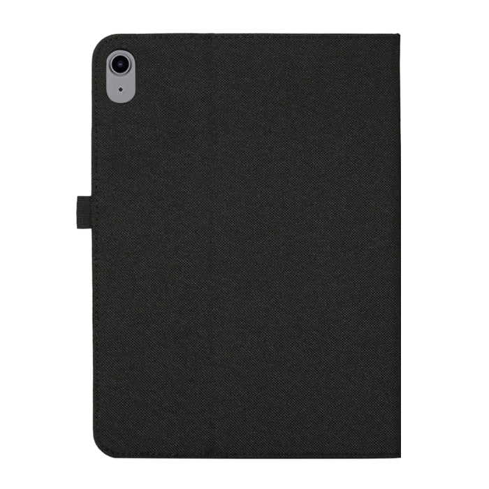 Estuche para tablet de cuero y tela con clip para tarjeta de presentación, For iPad 10th 10.9 2022