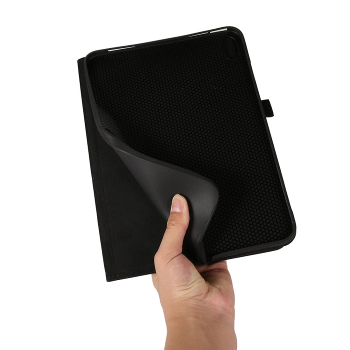 Estuche para tablet de cuero y tela con clip para tarjeta de presentación, For iPad 10th 10.9 2022