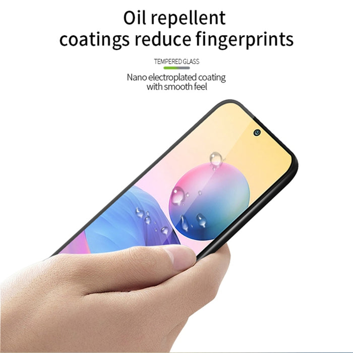 Película de vidrio templado de pantalla curva a prueba de explosiones MOFI 9H 3D, For Xiaomi 12T / 12T Pro / K50 Ultra, For Google Pixel 7 Pro