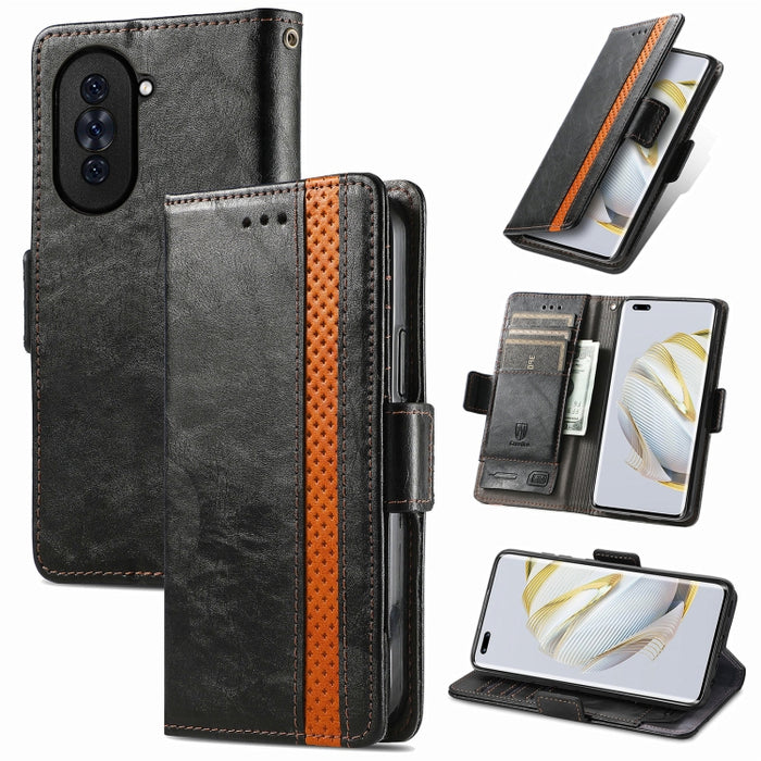 CaseNeoSplicingCaja de cuero para teléfono con doble hebilla magnética, For Huawei Nova 10 Pro, For Huawei  Nova 10, For Nokia G400, For Sony Xperia 5 IV, For Xiaomi Redmi Note 11T, For Xiaomi 12T / Redmi K50 Ultra