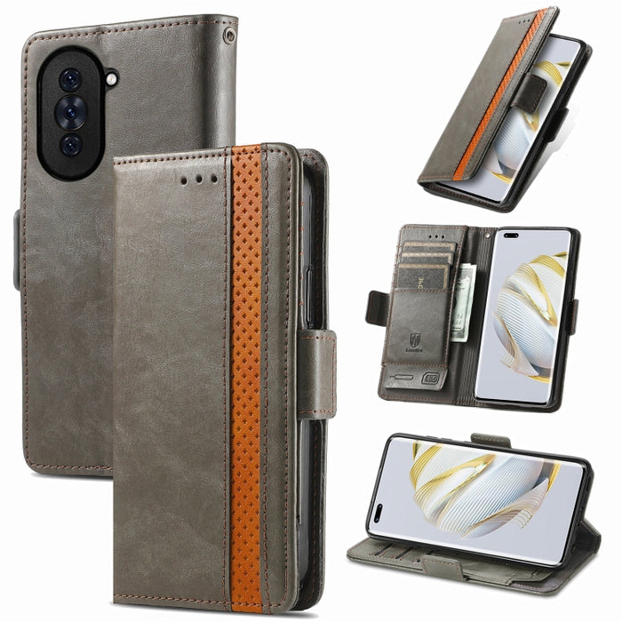 CaseNeoSplicingCaja de cuero para teléfono con doble hebilla magnética, For Huawei Nova 10 Pro, For Huawei  Nova 10, For Nokia G400, For Sony Xperia 5 IV, For Xiaomi Redmi Note 11T, For Xiaomi 12T / Redmi K50 Ultra