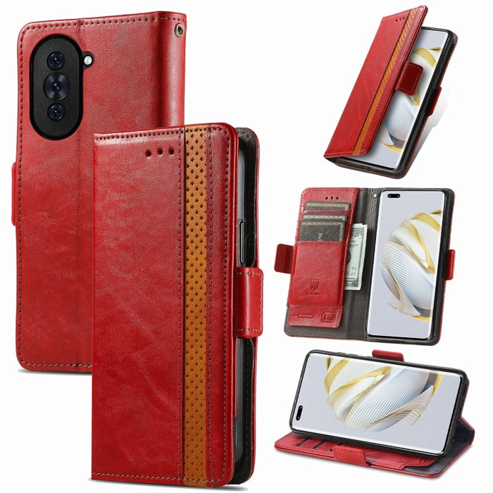 CaseNeoSplicingCaja de cuero para teléfono con doble hebilla magnética, For Huawei Nova 10 Pro, For Huawei  Nova 10, For Nokia G400, For Sony Xperia 5 IV, For Xiaomi Redmi Note 11T, For Xiaomi 12T / Redmi K50 Ultra