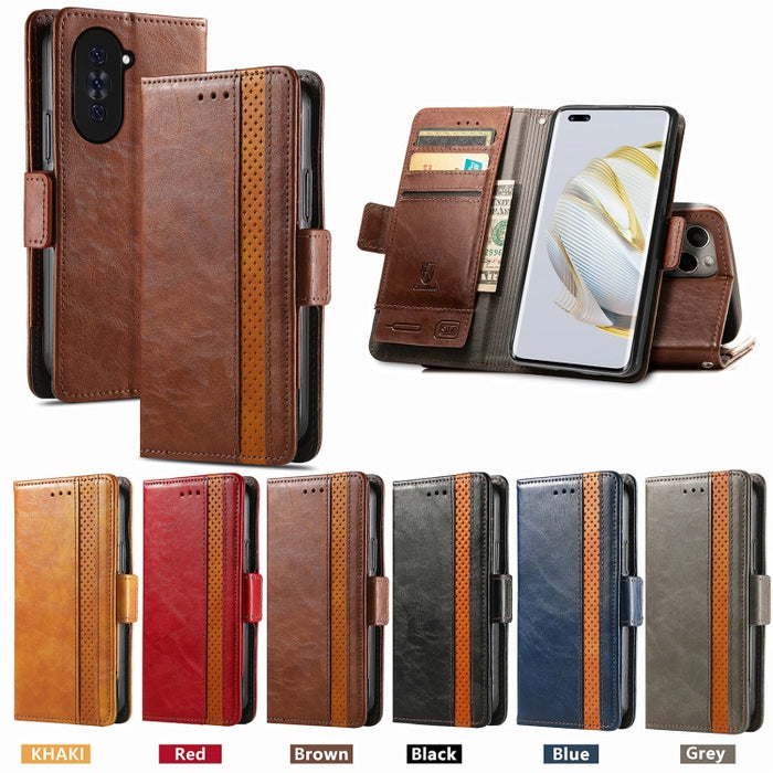 CaseNeoSplicingCaja de cuero para teléfono con doble hebilla magnética, For Huawei Nova 10 Pro, For Huawei  Nova 10, For Nokia G400, For Sony Xperia 5 IV, For Xiaomi Redmi Note 11T, For Xiaomi 12T / Redmi K50 Ultra