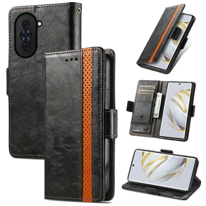 CaseNeoSplicingCaja de cuero para teléfono con doble hebilla magnética, For Huawei Nova 10 Pro, For Huawei  Nova 10, For Nokia G400, For Sony Xperia 5 IV, For Xiaomi Redmi Note 11T, For Xiaomi 12T / Redmi K50 Ultra
