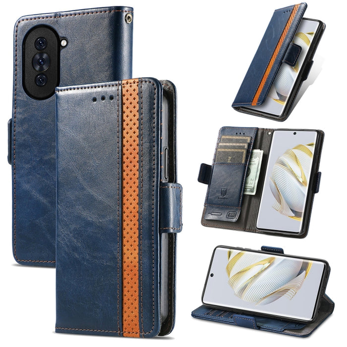 CaseNeoSplicingCaja de cuero para teléfono con doble hebilla magnética, For Huawei Nova 10 Pro, For Huawei  Nova 10, For Nokia G400, For Sony Xperia 5 IV, For Xiaomi Redmi Note 11T, For Xiaomi 12T / Redmi K50 Ultra