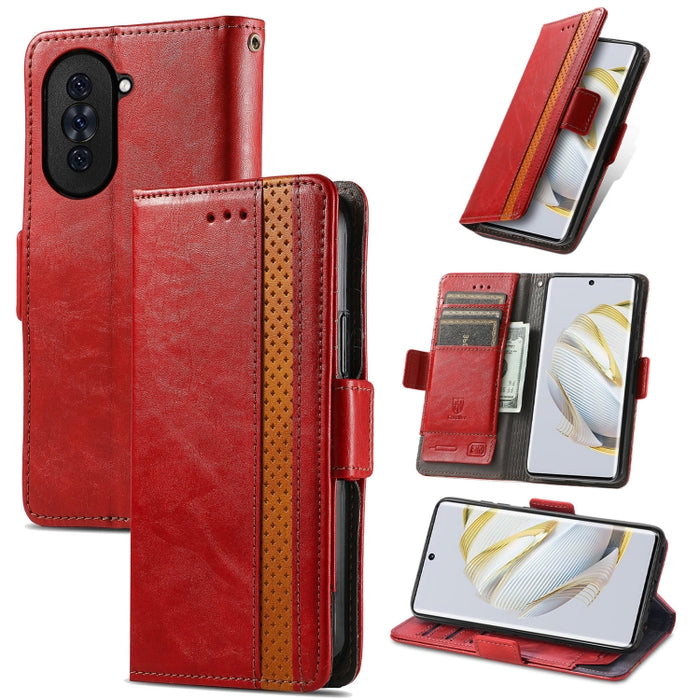 CaseNeoSplicingCaja de cuero para teléfono con doble hebilla magnética, For Huawei Nova 10 Pro, For Huawei  Nova 10, For Nokia G400, For Sony Xperia 5 IV, For Xiaomi Redmi Note 11T, For Xiaomi 12T / Redmi K50 Ultra