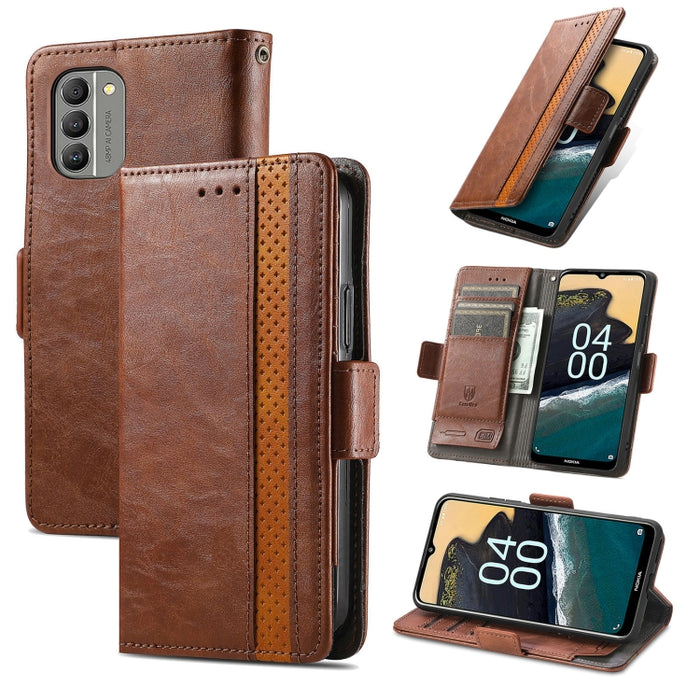 CaseNeoSplicingCaja de cuero para teléfono con doble hebilla magnética, For Huawei Nova 10 Pro, For Huawei  Nova 10, For Nokia G400, For Sony Xperia 5 IV, For Xiaomi Redmi Note 11T, For Xiaomi 12T / Redmi K50 Ultra