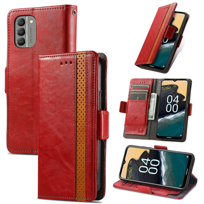 CaseNeoSplicingCaja de cuero para teléfono con doble hebilla magnética, For Huawei Nova 10 Pro, For Huawei  Nova 10, For Nokia G400, For Sony Xperia 5 IV, For Xiaomi Redmi Note 11T, For Xiaomi 12T / Redmi K50 Ultra