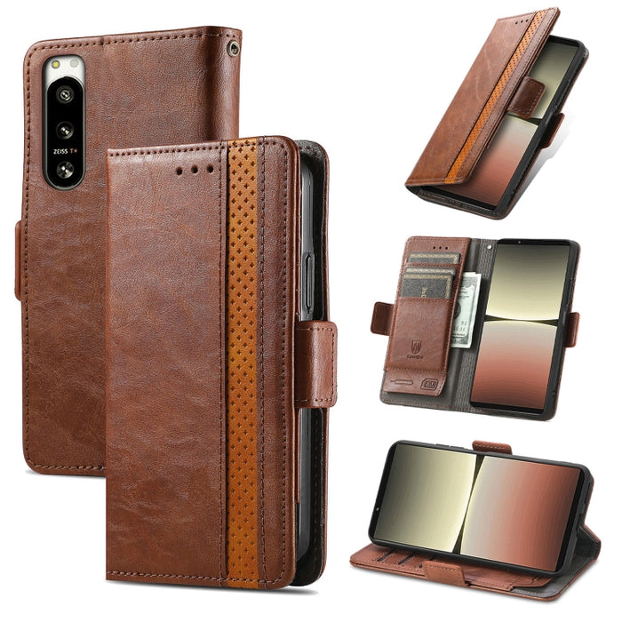 CaseNeoSplicingCaja de cuero para teléfono con doble hebilla magnética, For Huawei Nova 10 Pro, For Huawei  Nova 10, For Nokia G400, For Sony Xperia 5 IV, For Xiaomi Redmi Note 11T, For Xiaomi 12T / Redmi K50 Ultra