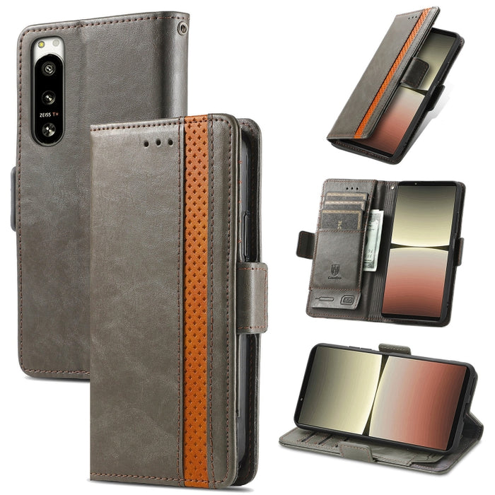 CaseNeoSplicingCaja de cuero para teléfono con doble hebilla magnética, For Huawei Nova 10 Pro, For Huawei  Nova 10, For Nokia G400, For Sony Xperia 5 IV, For Xiaomi Redmi Note 11T, For Xiaomi 12T / Redmi K50 Ultra