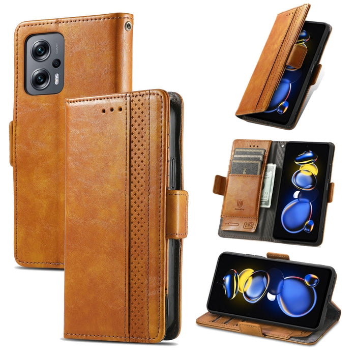 CaseNeoSplicingCaja de cuero para teléfono con doble hebilla magnética, For Huawei Nova 10 Pro, For Huawei  Nova 10, For Nokia G400, For Sony Xperia 5 IV, For Xiaomi Redmi Note 11T, For Xiaomi 12T / Redmi K50 Ultra