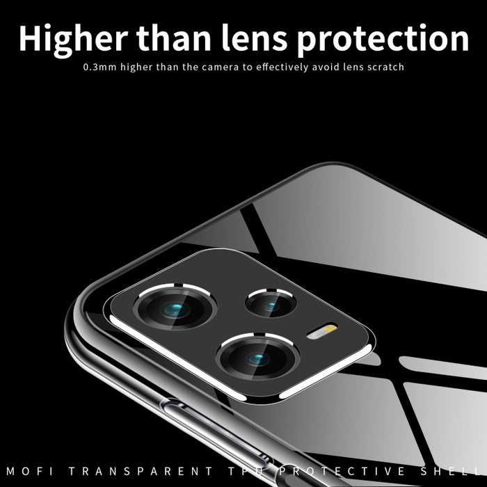 Funda de teléfono de TPU ultrafina de la serie Ming de MOFI, For XiaomiRedmi Note 12 Pro 5G China, For Xiaomi Redmi Note 12 Pro+ China, For Xiaomi Redmi A1+