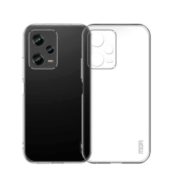 Funda de teléfono de TPU ultrafina de la serie Ming de MOFI, For XiaomiRedmi Note 12 Pro 5G China, For Xiaomi Redmi Note 12 Pro+ China, For Xiaomi Redmi A1+