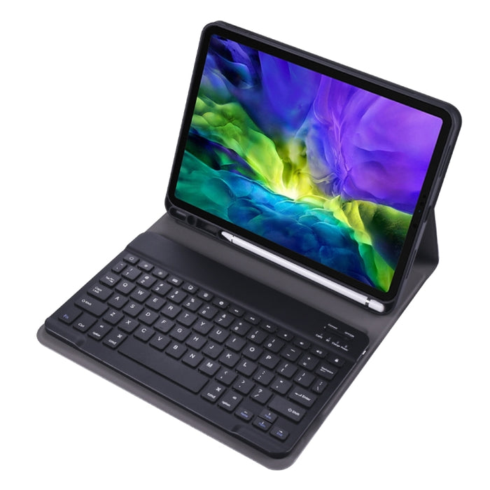 Funda de cuero para Ipad 10th, 10,9 pulgadas, 2022, teclado inalámbrico Bluetooth desmontable ultradelgado, Funda de cuero con portalápices