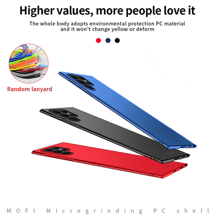 MOFI Micro Frosted PC Estuche rígido ultrafino, For Samsung Galaxy S23 Ultra 5G, For Xiaomi Redmi Note 12 Pro 5G China