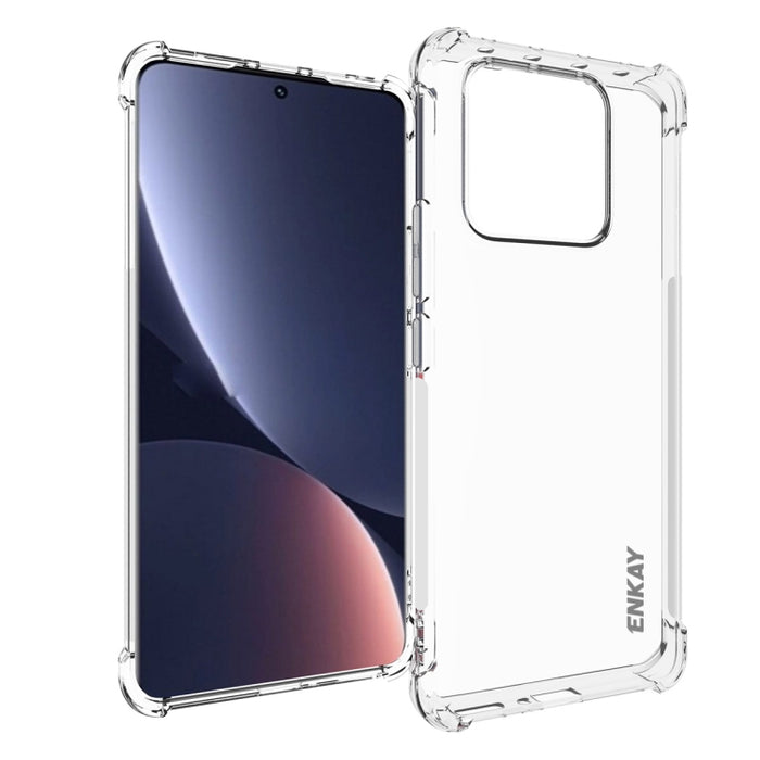 ENKAY Hat-Prince Clear TPU Estuche para teléfono a prueba de golpes, For Xiaomi 13, For Xiaomi 13 Pro
