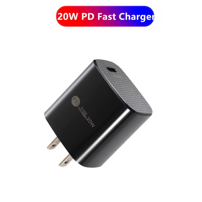PD11 Mini Single Port PD3.0 USB-C / Type-C 20W Cargador rápido para iPhone / iPad Series, enchufe de EE. UU., US Plug