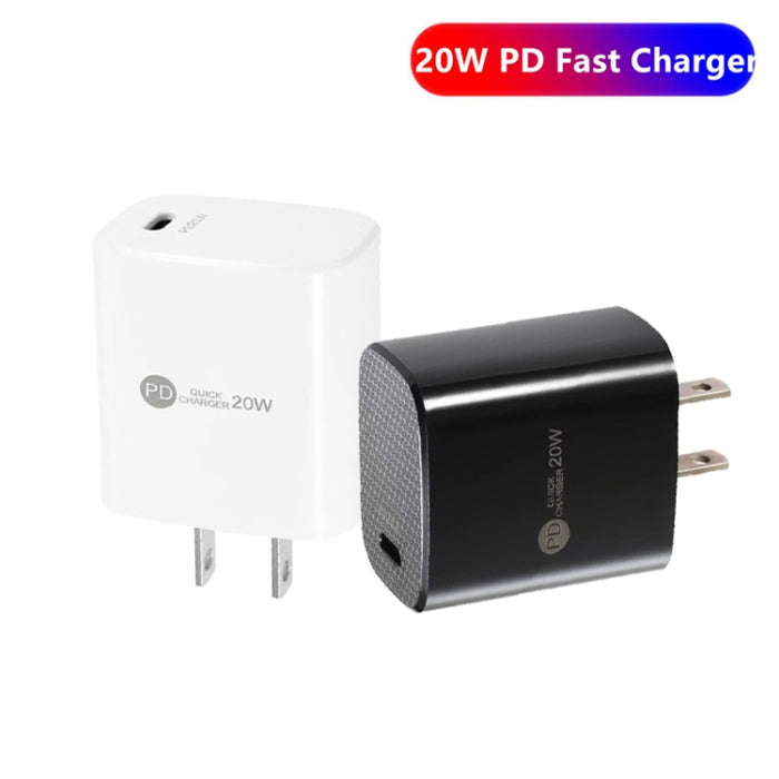 PD11 Mini Single Port PD3.0 USB-C / Type-C 20W Cargador rápido para iPhone / iPad Series, enchufe de EE. UU., US Plug
