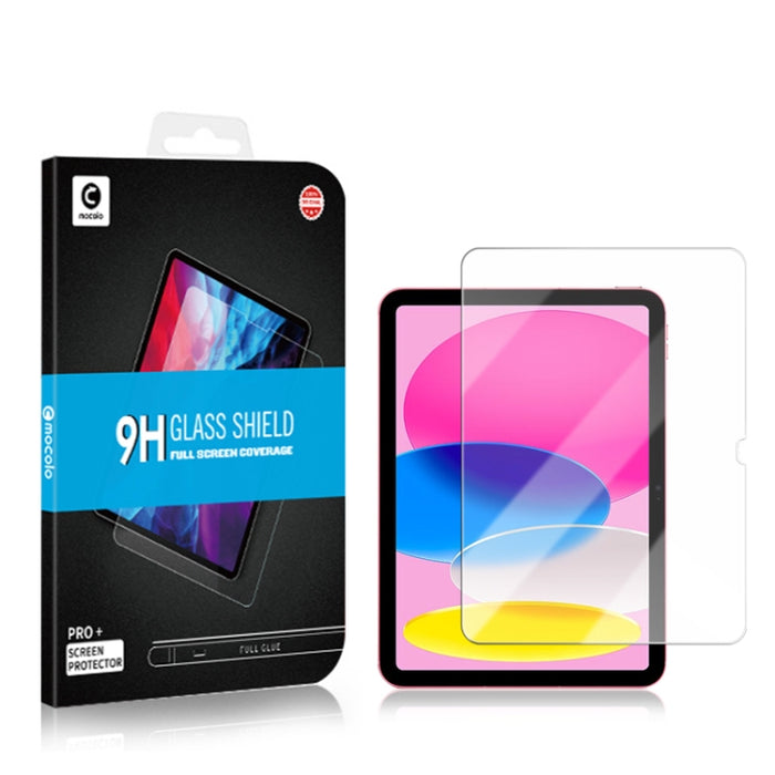 Para iPad 10.a generación 10.9 2022 mocolo 0.33mm 9H 2.5D Película de vidrio templado a prueba de explosiones