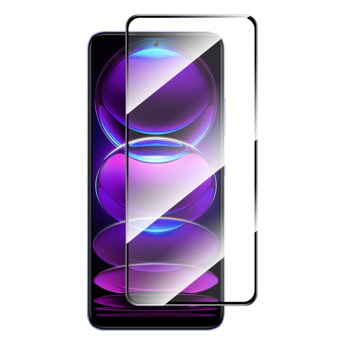Para Xiaomi Redmi Note 12 Pro + ENKAY Pegamento completo 0.26mm 9H 2.5D Vidrio templado Película completa, For Xiaomi Redmi Note 12 Pro+(1pc), For Xiaomi Redmi Note 12 Pro+(2pcs), For Xiaomi Redmi Note 12 Pro+(5pcs), For Xiaomi Redmi Note 12 Pro+(10pcs)
