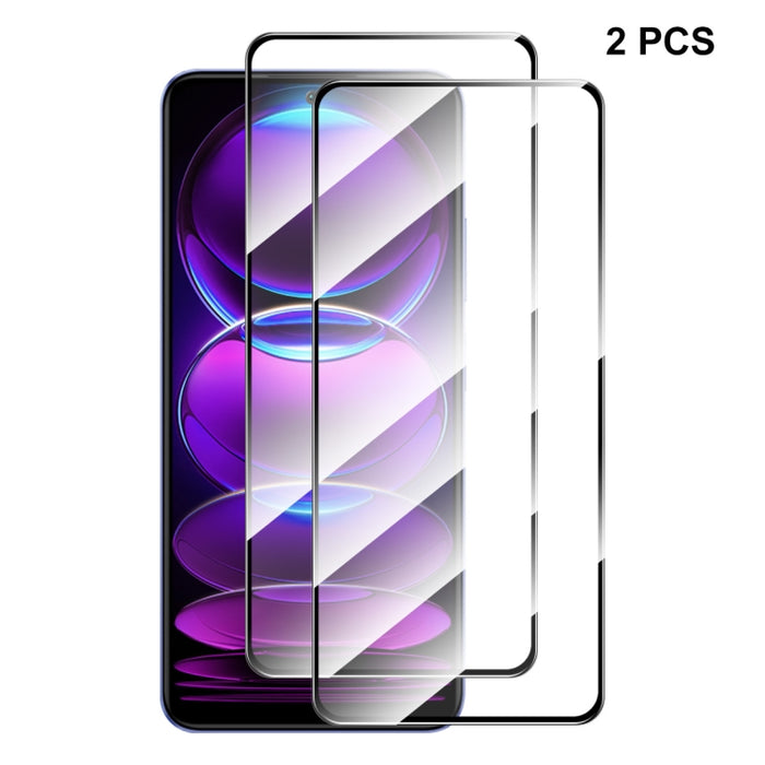Para Xiaomi Redmi Note 12 Pro + ENKAY Pegamento completo 0.26mm 9H 2.5D Vidrio templado Película completa, For Xiaomi Redmi Note 12 Pro+(1pc), For Xiaomi Redmi Note 12 Pro+(2pcs), For Xiaomi Redmi Note 12 Pro+(5pcs), For Xiaomi Redmi Note 12 Pro+(10pcs)