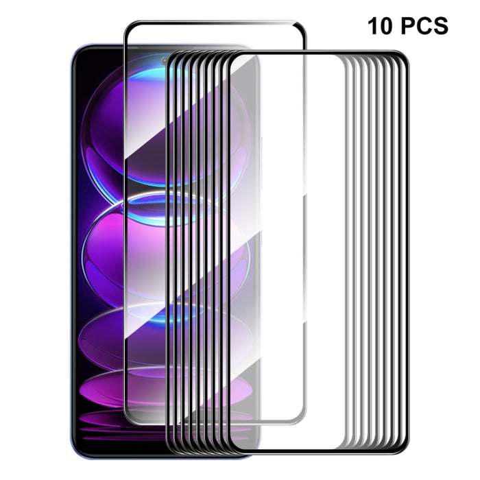 Para Xiaomi Redmi Note 12 Pro + ENKAY Pegamento completo 0.26mm 9H 2.5D Vidrio templado Película completa, For Xiaomi Redmi Note 12 Pro+(1pc), For Xiaomi Redmi Note 12 Pro+(2pcs), For Xiaomi Redmi Note 12 Pro+(5pcs), For Xiaomi Redmi Note 12 Pro+(10pcs)