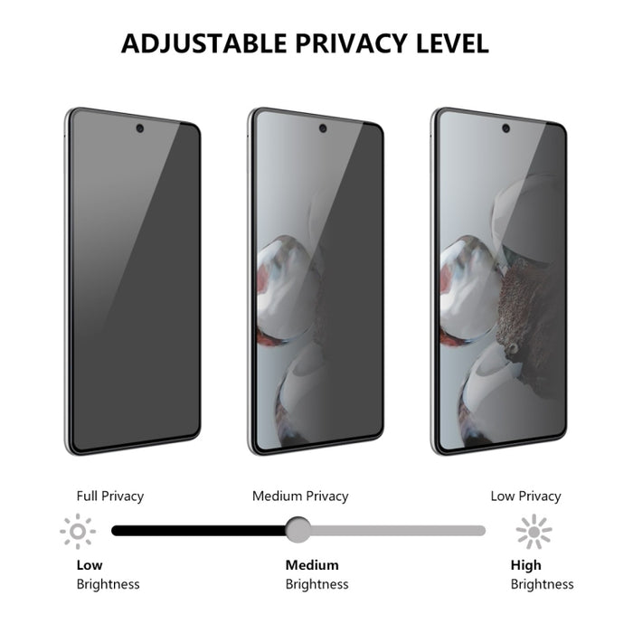 Para Xiaomi 12T / 12T Pro ENKAY Película de pantalla completa de vidrio templado antimirada de 28 grados, For Xiaomi 12T / 12T Pro(1pcs), For Xiaomi 12T / 12T Pro(2pcs), For Xiaomi 12T / 12T Pro(5pcs)