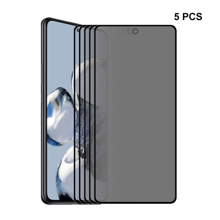 Para Xiaomi 12T / 12T Pro ENKAY Película de pantalla completa de vidrio templado antimirada de 28 grados, For Xiaomi 12T / 12T Pro(1pcs), For Xiaomi 12T / 12T Pro(2pcs), For Xiaomi 12T / 12T Pro(5pcs)