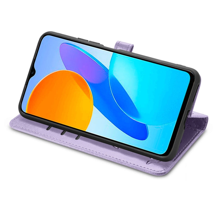 Estuche para teléfono de cuero en relieve lindo gato y perro, For Honor X8 5G, For Infinix Note 11, For Xiaomi Poco M5, For UMIDIGI A13S, For vivo T2X, For ZTE Blade A72 4G, For Huawei Mate 50 Pro