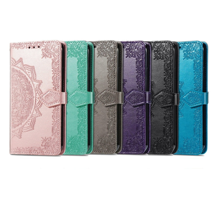 Estuche para teléfono de cuero en relieve Mandala Flower, For Xiaomi 13, For Xiaomi Redmi Note 12 5G, For Xiaomi Redmi Note 12 Pro 5G, For Xiaomi Redmi Note 12 Pro+ China, For Xiaomi 13 Pro, For Xiaomi Redmi Note 12 Discovery                           ...