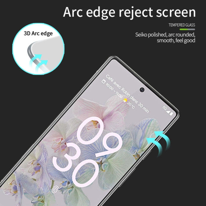 PINWUYO 9H 3D Película de vidrio templado a prueba de explosiones de pantalla completa curvada, For Google Pixel 7A, For Xiaomi Redmi 12C, For Xiaomi Redmi K60 / K60 Pro, For Honor 80 GT