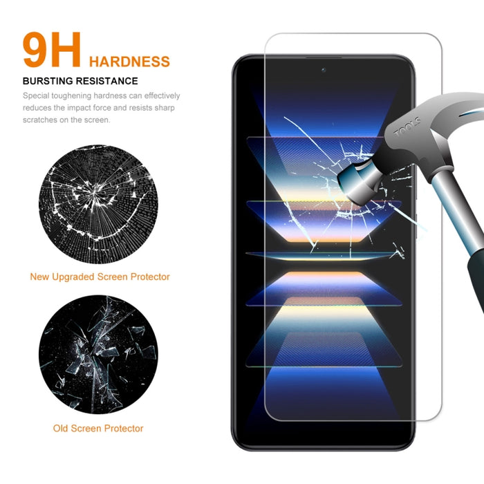 Para Xiaomi Redmi K60 / K60 Pro ENKAY Hat-Prince 0.26mm 9H 2.5D Película de vidrio templado, For Xiaomi Redmi K60 / K60 Pro(1pc), For Xiaomi Poco F5 Pro / Redmi K60 / K60 Pro(2pcs), For Xiaomi Poco F5 Pro / Redmi K60 / K60 Pro(5pcs)                    ...