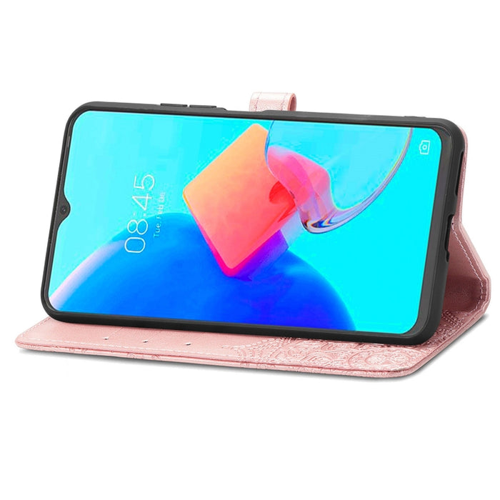Estuche para teléfono de cuero en relieve Mandala Flower, For Xiaomi Poco X3 Pro, For Xiaomi Poco X4 GT, For Xiaomi Redmi Note 10S, For Asus Zenfone 9, For vivo T2X 5G, For vivo V23 5G, For vivo X80 Lite, For vivo X80 Pro