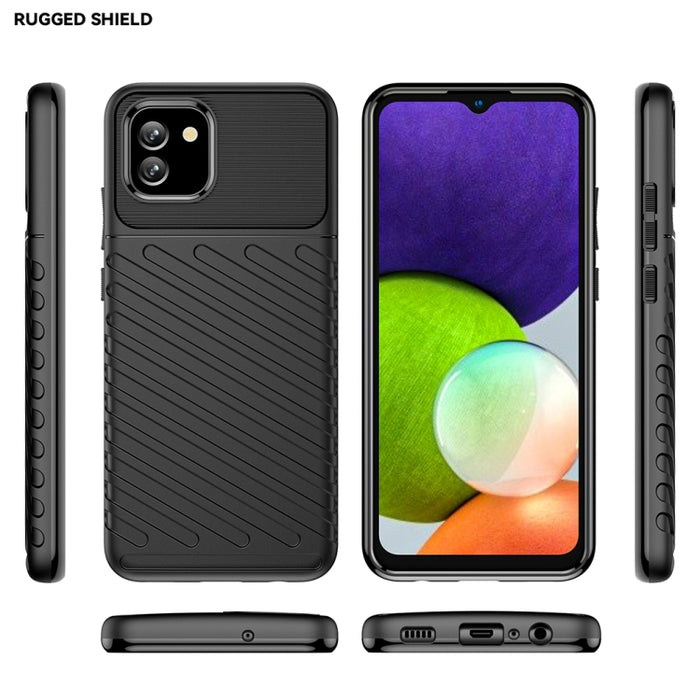 Estuche protector de teléfono suave TPU a prueba de golpes Thunderbolt, For Samsung Galaxy F04, For Redmi K60E, For Redmi Note12 Pro Speed, For Redmi 12C