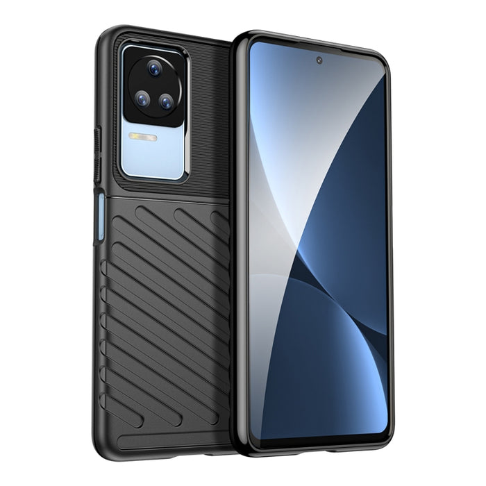 Estuche protector de teléfono suave TPU a prueba de golpes Thunderbolt, For Samsung Galaxy F04, For Redmi K60E, For Redmi Note12 Pro Speed, For Redmi 12C