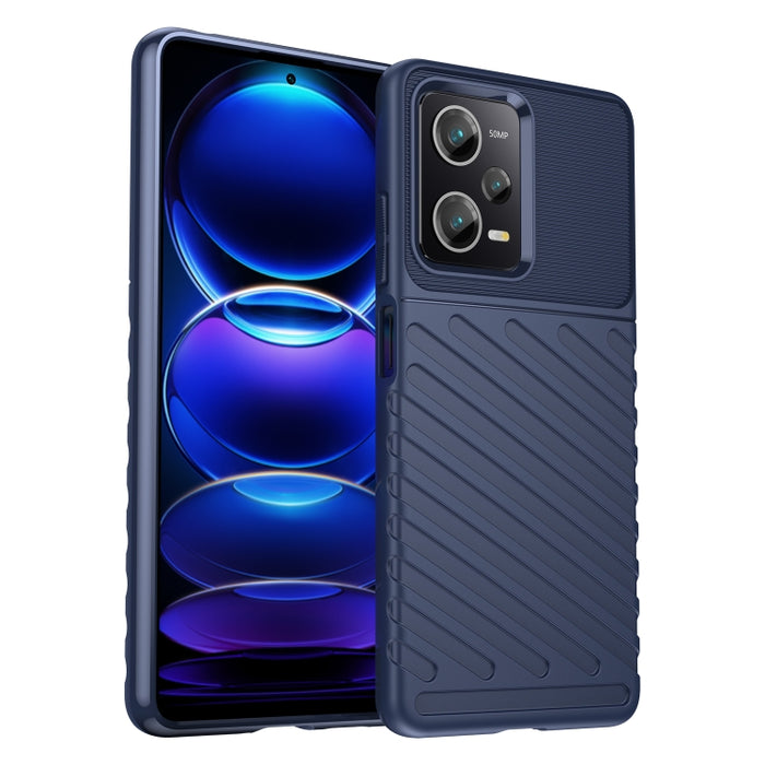 Estuche protector de teléfono suave TPU a prueba de golpes Thunderbolt, For Samsung Galaxy F04, For Redmi K60E, For Redmi Note12 Pro Speed, For Redmi 12C