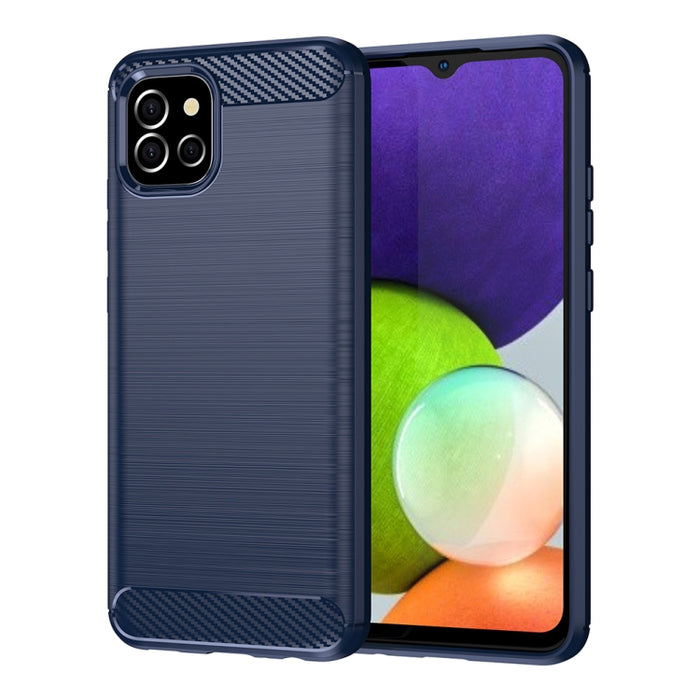 Caja de teléfono TPU de fibra de carbono con textura cepillada, For Samsung Galaxy F04, For Xiaomi Redmi K60E, For Xiaomi Poco C50, For Xiaomi Redmi Note 12 Pro Speed, For Infinix Note 12i, For Infinix Hot 12 Play, For Infinix Hot 12 Play NFC          ...