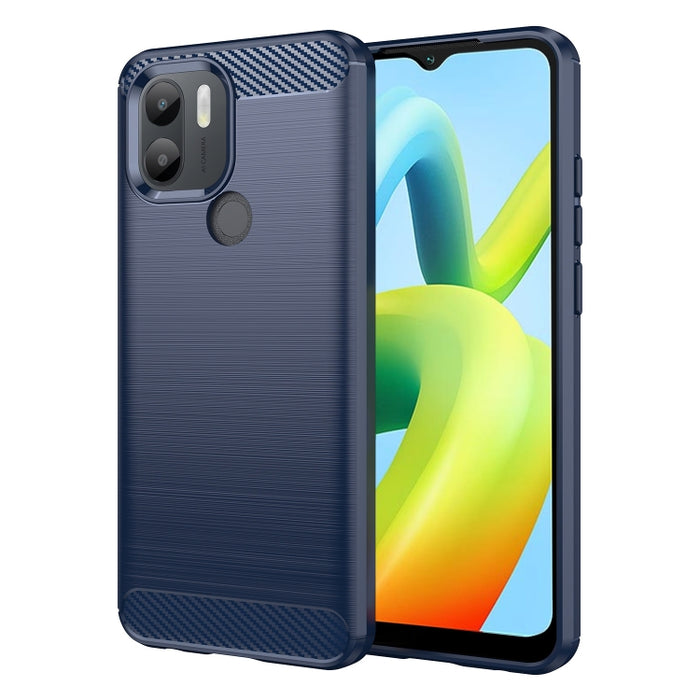 Caja de teléfono TPU de fibra de carbono con textura cepillada, For Samsung Galaxy F04, For Xiaomi Redmi K60E, For Xiaomi Poco C50, For Xiaomi Redmi Note 12 Pro Speed, For Infinix Note 12i, For Infinix Hot 12 Play, For Infinix Hot 12 Play NFC          ...