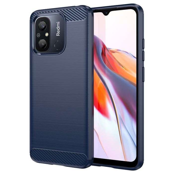 Caja de teléfono TPU de fibra de carbono con textura cepillada, For Samsung Galaxy F04, For Xiaomi Redmi K60E, For Xiaomi Poco C50, For Xiaomi Redmi Note 12 Pro Speed, For Infinix Note 12i, For Infinix Hot 12 Play, For Infinix Hot 12 Play NFC          ...