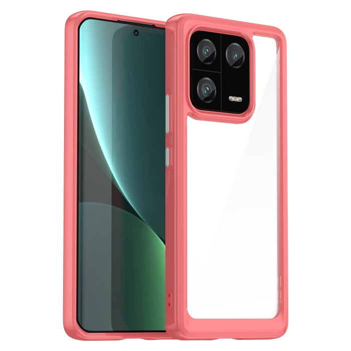 Caja colorida del teléfono de acrílico + TPU de la serie, For Xiaomi 13, For Xiaomi 13 Pro