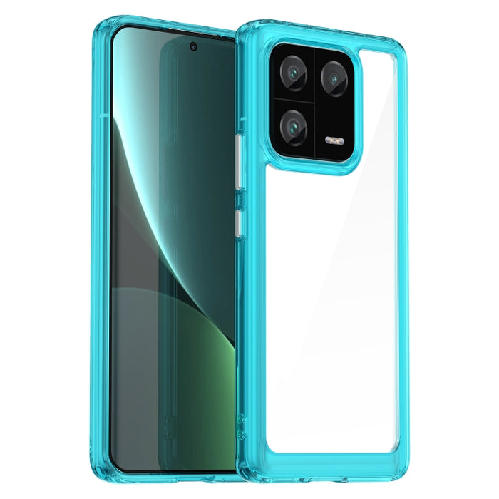 Caja colorida del teléfono de acrílico + TPU de la serie, For Xiaomi 13, For Xiaomi 13 Pro