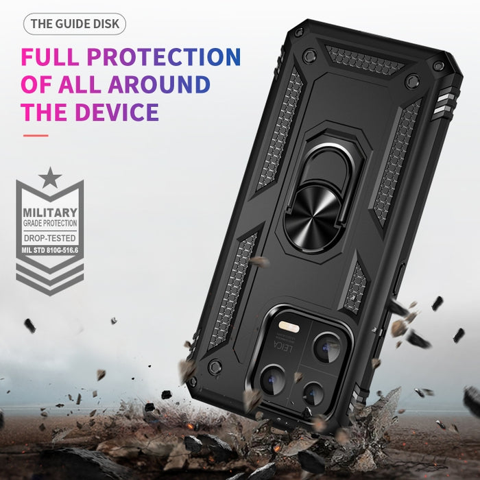 Funda para teléfono TPU + PC a prueba de golpes con soporte, For Xiaomi 13, For Xiaomi 13 Pro