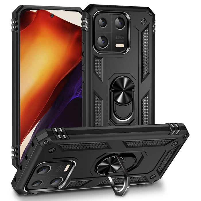 Funda para teléfono TPU + PC a prueba de golpes con soporte, For Xiaomi 13, For Xiaomi 13 Pro