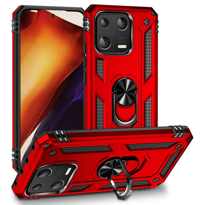 Funda para teléfono TPU + PC a prueba de golpes con soporte, For Xiaomi 13, For Xiaomi 13 Pro
