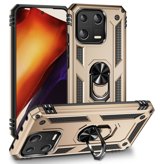Funda para teléfono TPU + PC a prueba de golpes con soporte, For Xiaomi 13, For Xiaomi 13 Pro