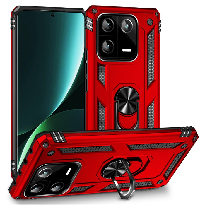 Funda para teléfono TPU + PC a prueba de golpes con soporte, For Xiaomi 13, For Xiaomi 13 Pro
