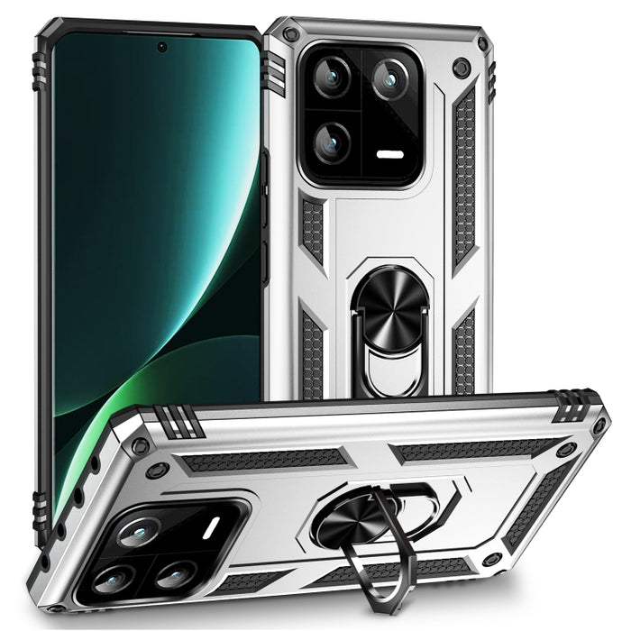 Funda para teléfono TPU + PC a prueba de golpes con soporte, For Xiaomi 13, For Xiaomi 13 Pro