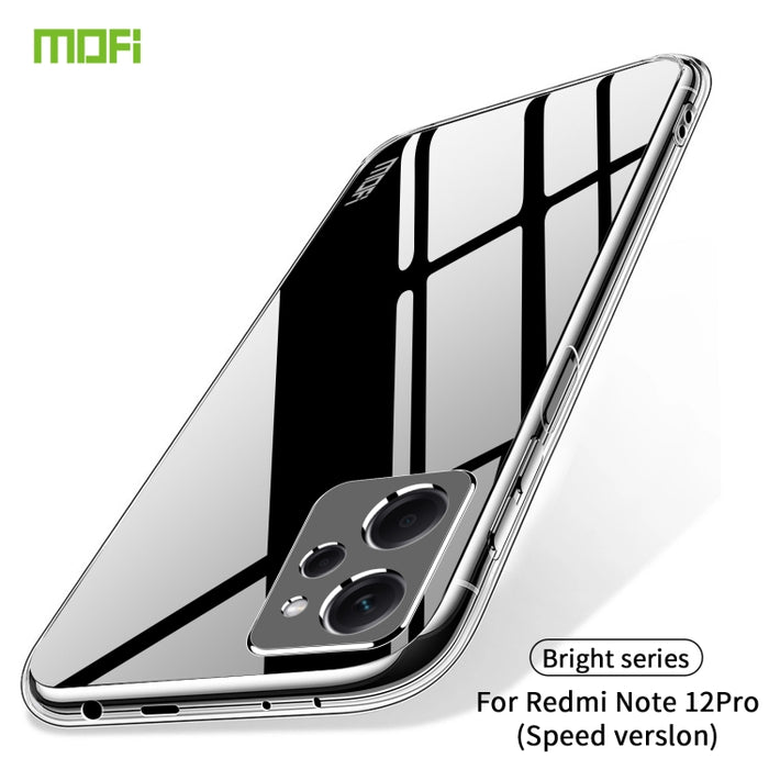 Funda de teléfono de TPU ultrafina de la serie Ming de MOFI, For Xiaomi Redmi Note 12 Pro Speed, For Google Pixel 7A, For ZTE Nubia Red Magic 8 / 8 Pro, For Tecno Spark 9 Pro 4G