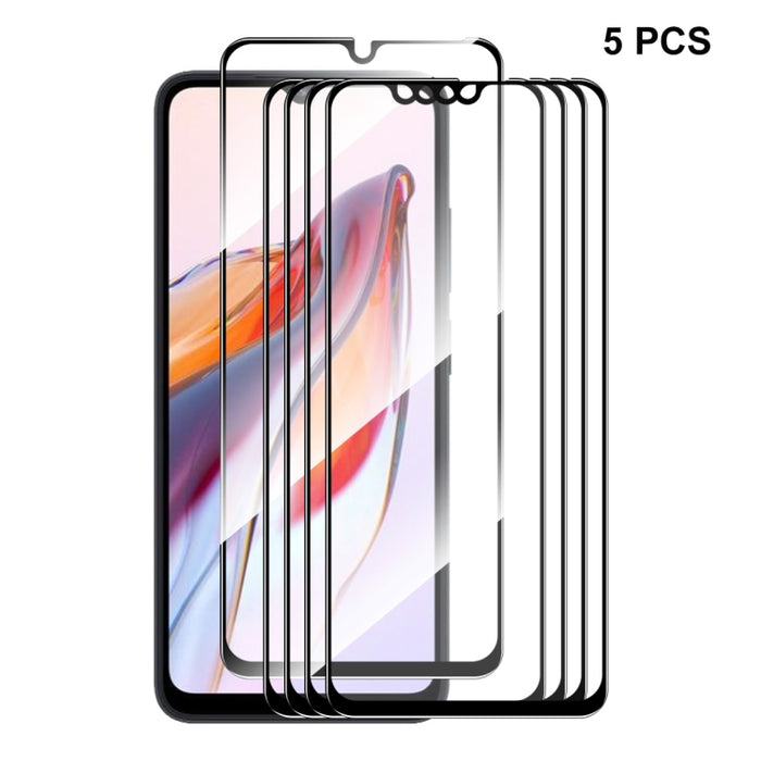 Para Xiaomi Redmi 12C / Poco C55 ENKAY Hat-Prince Pegamento completo 0.26mm 9H 2.5D Vidrio templado Película completa, For Xiaomi Redmi 12C / Poco C55(1pc), For Xiaomi Redmi 12C / Poco C55(2pcs), For Xiaomi Redmi 12C / Poco C55(5pcs)                   ...